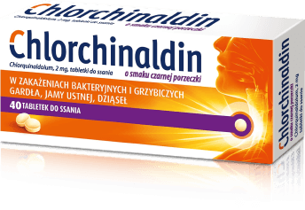 Chlorchinaldin 40 tabletek